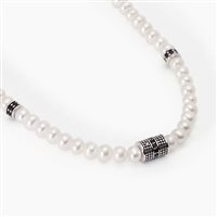 Collana Mabina Uomo GIOVANE RIBELLE in Argento Zircone 553581 - 553581